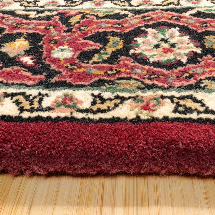 Montacute Hand Knotted Rug Collection, St. Mortiz Burgundy | Costco