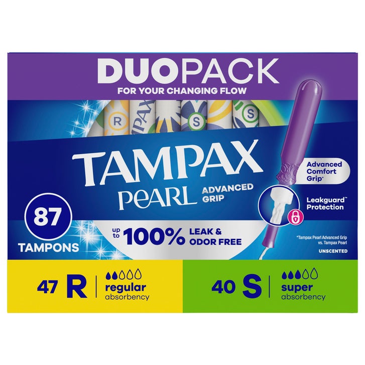 Tampax Pearl Advanced Duopack, 87-count | Costco