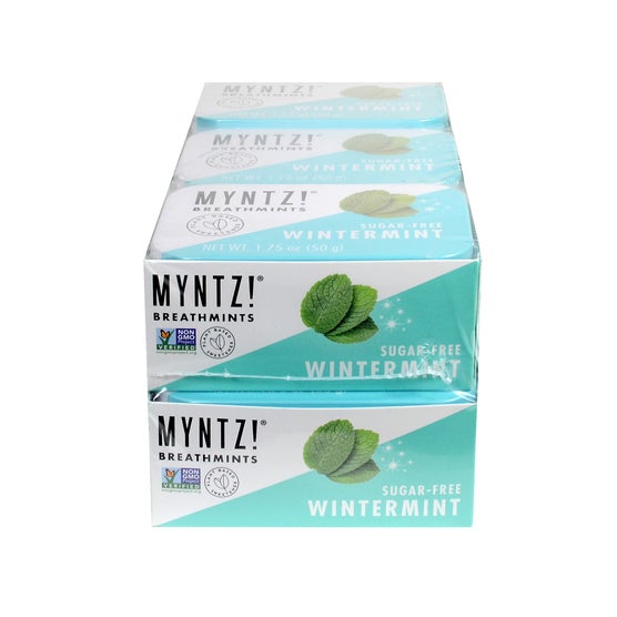MYNTZ! Sugar Free Breathmints, Wintermint, 1.75 oz, 12-count | Costco