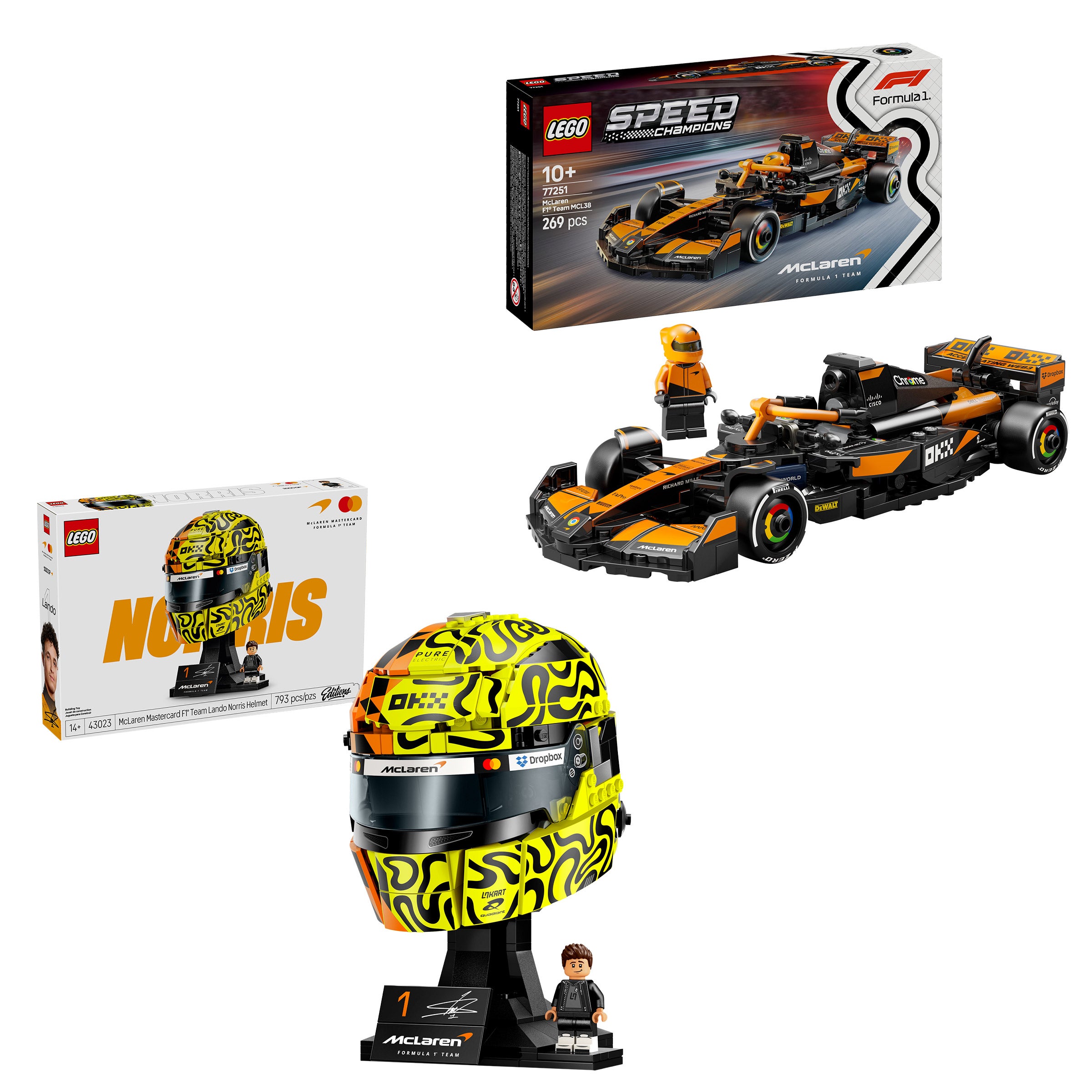 LEGO McLaren Norris Helmet Bundle | Costco