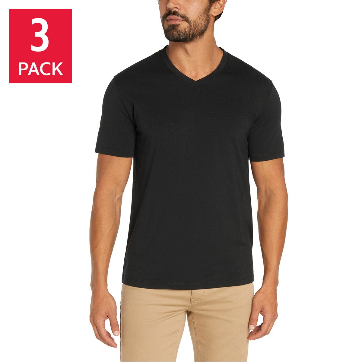 BANANA REPUBLIC + MEN'S V-NECK TEE 3PK