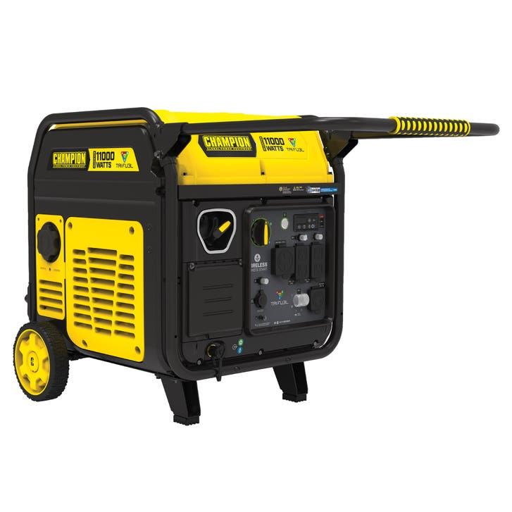 Champion 11000W Remote Start Tri-Fuel Portable Inverter Generator