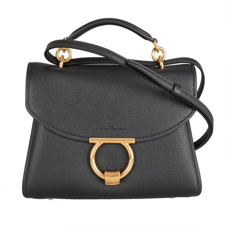 バッグ Ferragamo Ferragamo Gancini Bag Nero, Black | Costco