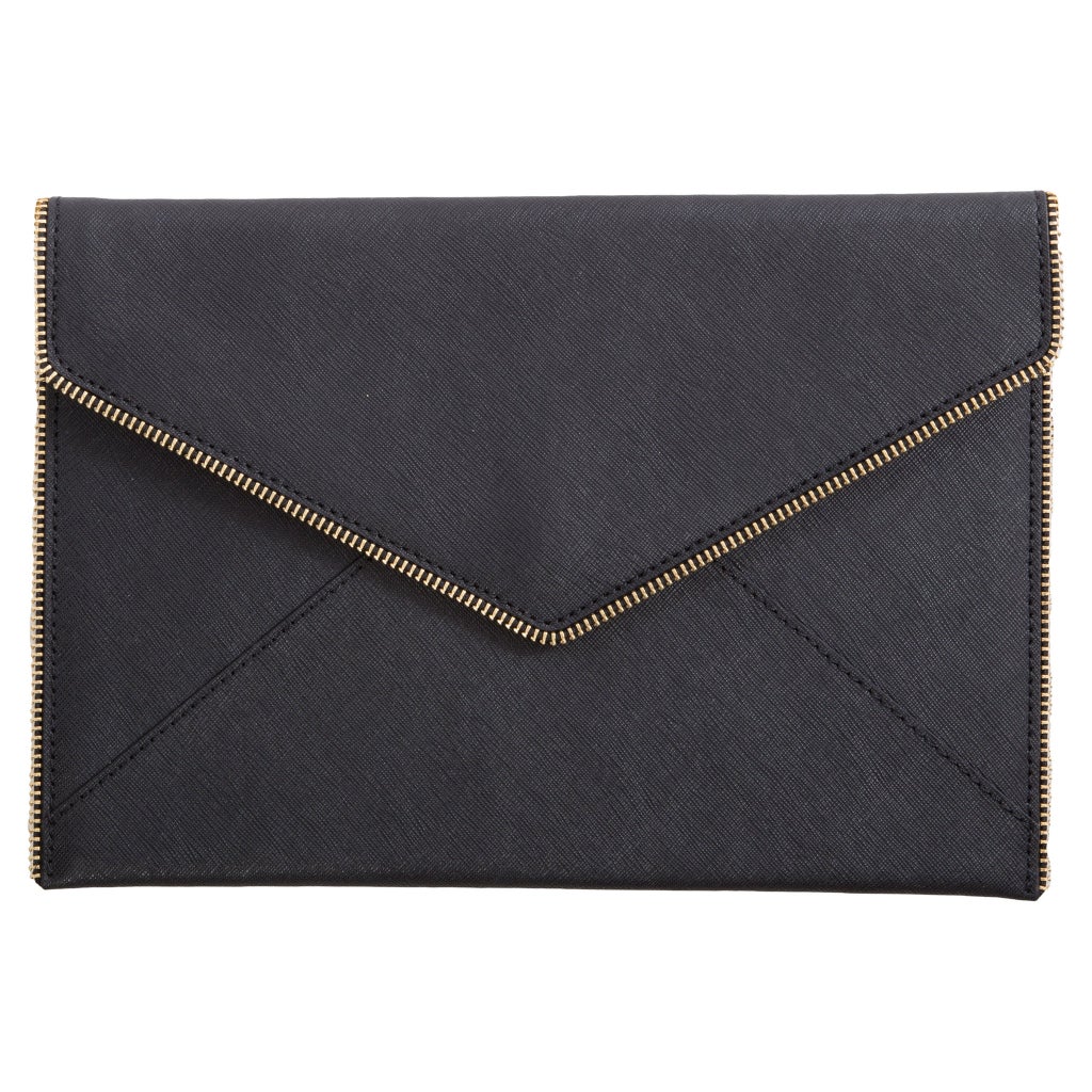 Rebecca Minkoff Leo Clutch, Black | Costco