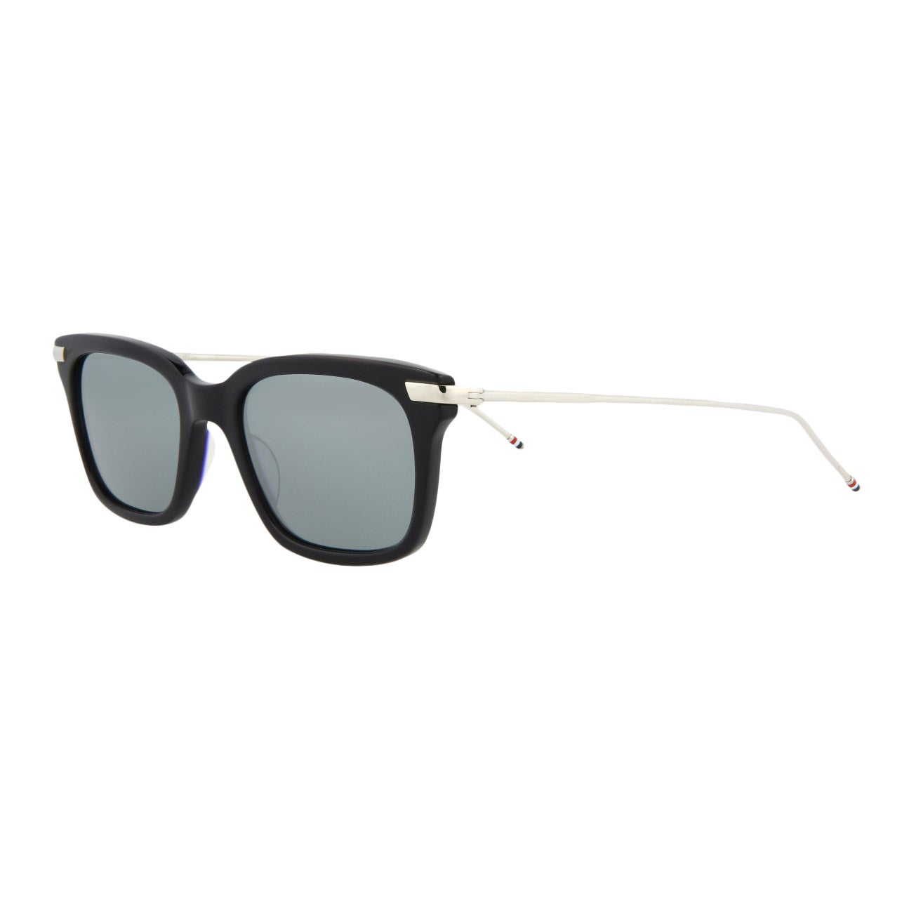 小物 THOM BROWNE TB-701 Thom Browne TB701 Navy Silver Sunglasses | Costco