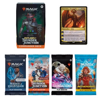 outlaw deck mtg commander EDH Deck Magda, Brazen 100 Magic Cards Custom Deck Dwarf Deck Dwarves Dragons Artifacts Treasure Sacrifice two Treasures MTG: Outlaws of Thunder Junction