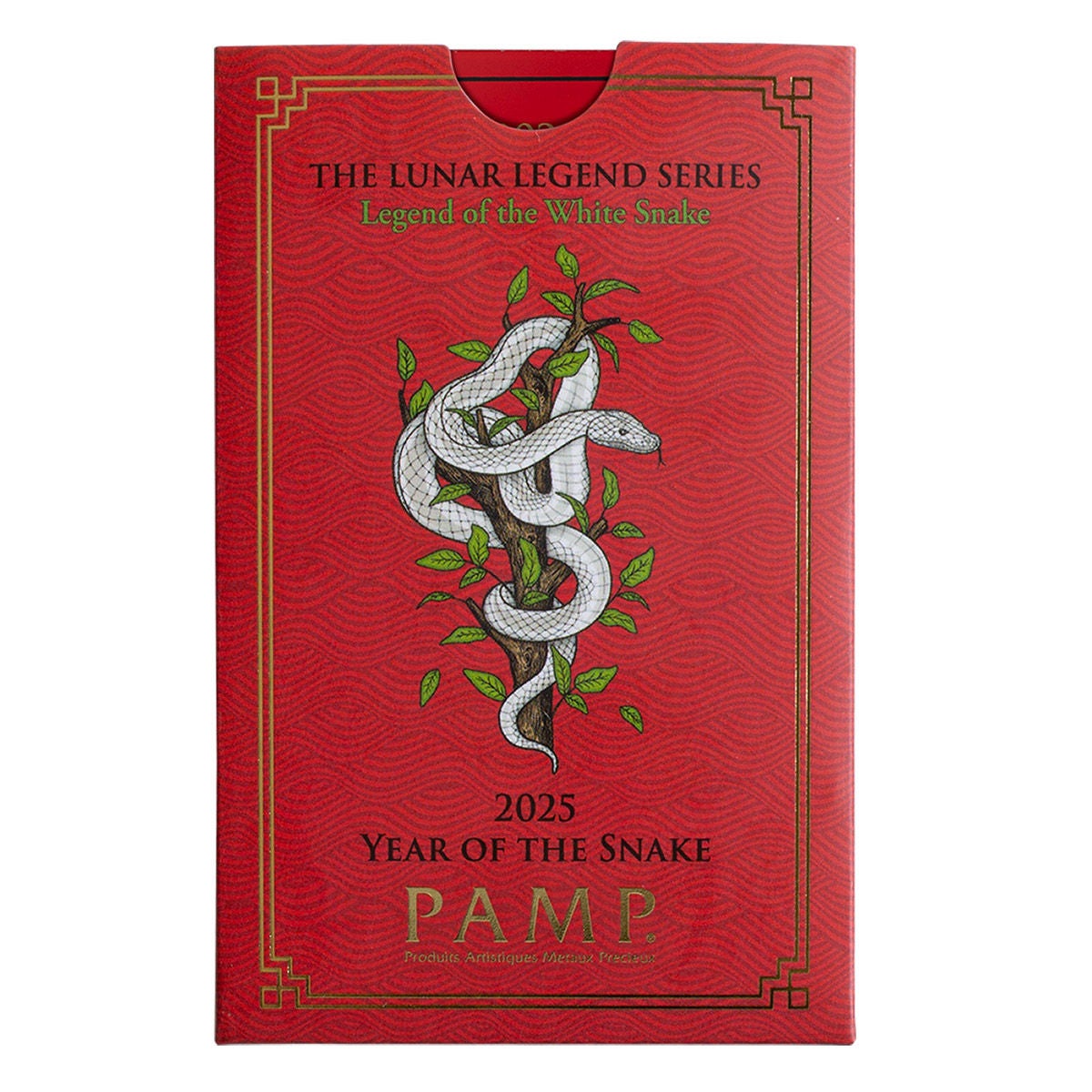 1 oz Gold Bar PAMP Suisse Lunar Legends White Snake | Costco