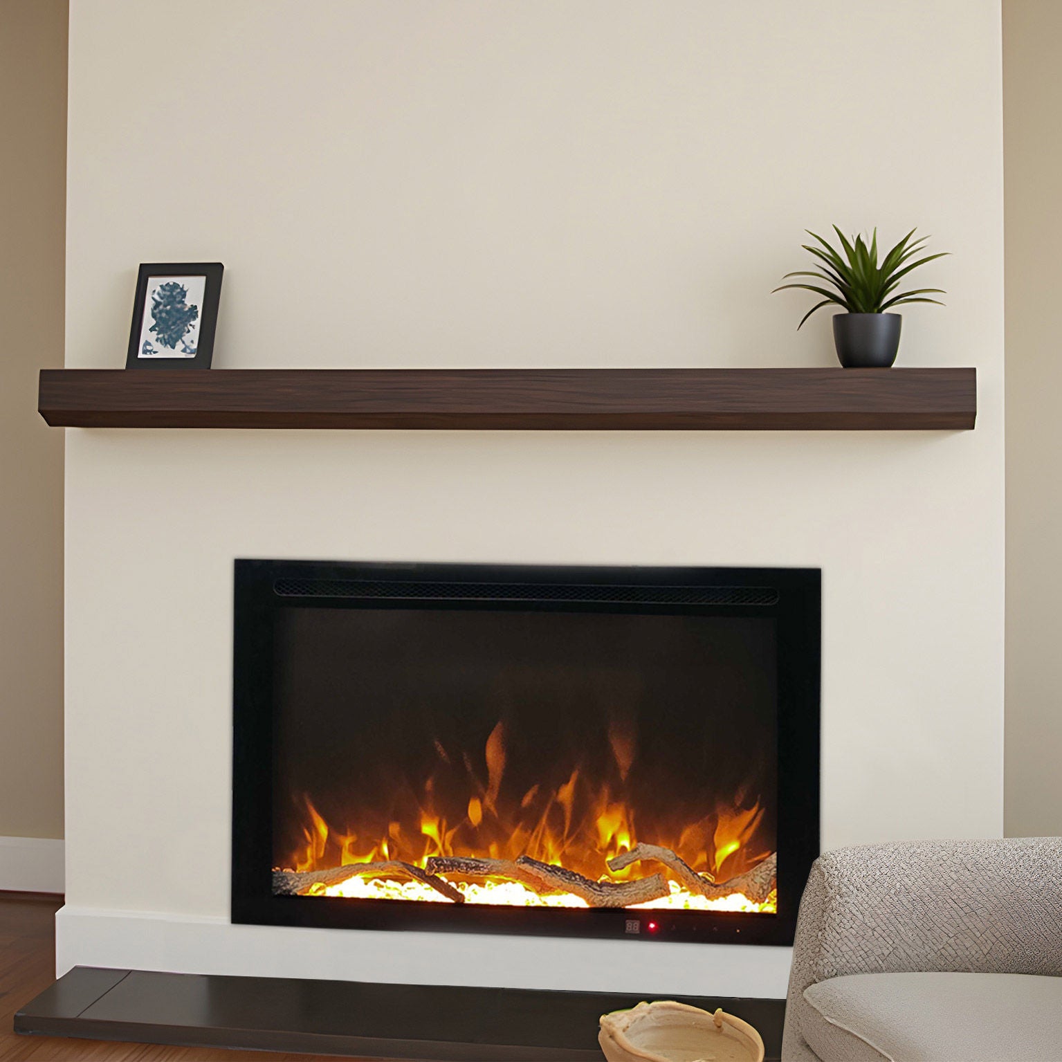 ActiveFlame DuoMount - Foyer électrique de 71,2 cm (28 po)