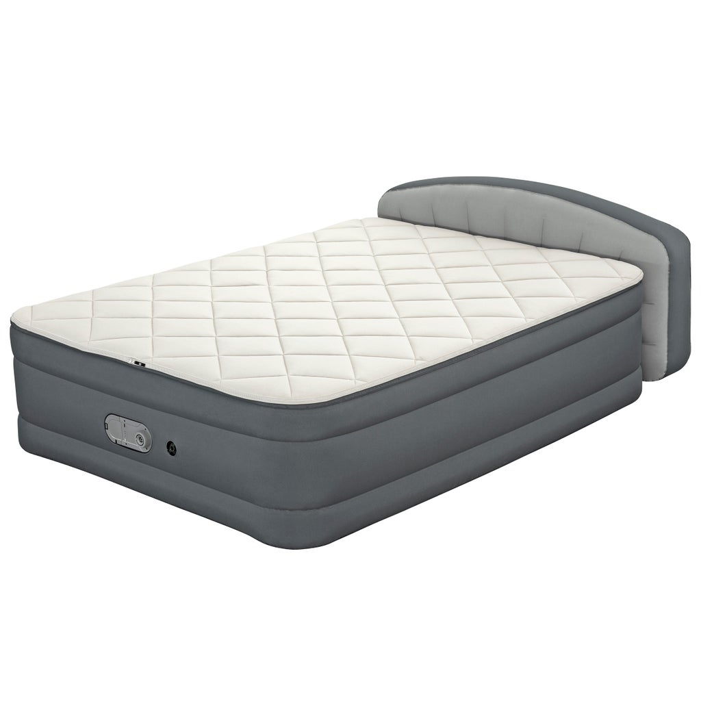 Sealy AlwayzAire Tough Guard Quilted Topper Air Mattress Queen 18