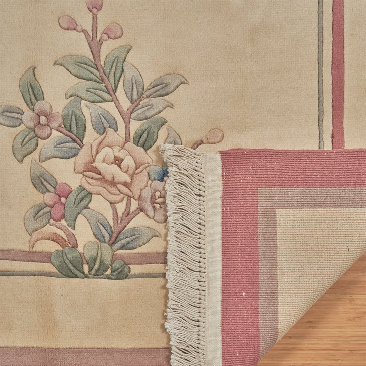 Pagoda Hand Knotted Rug Collection, Ascona Ivory | Costco