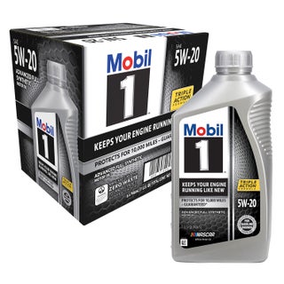 Mobil 1 Advanced Fuel Economy Full Synthetic Motor Oil 0W-20, 1