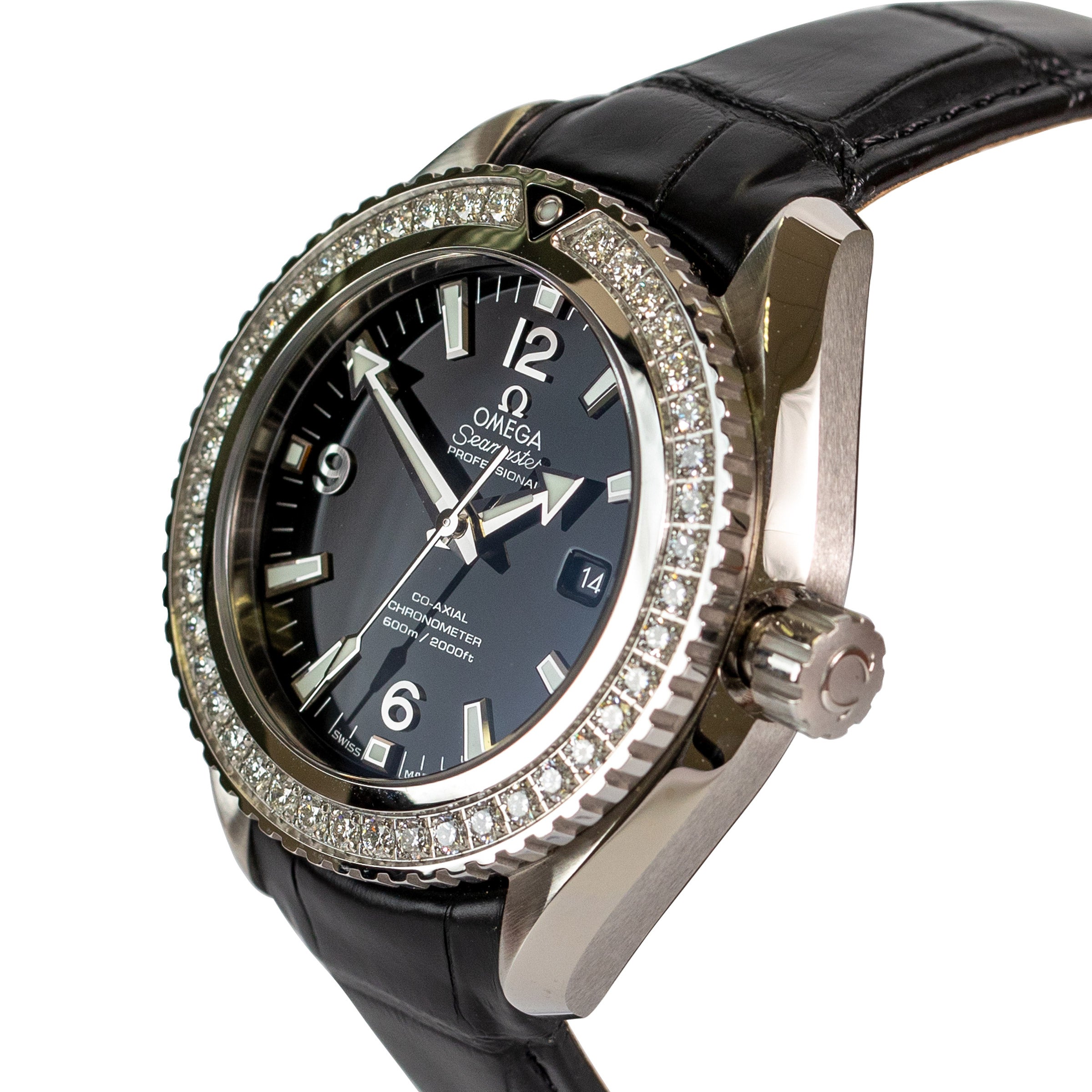 Omega Seamaster Planet Ocean Stainless Steel Automatic Ladies