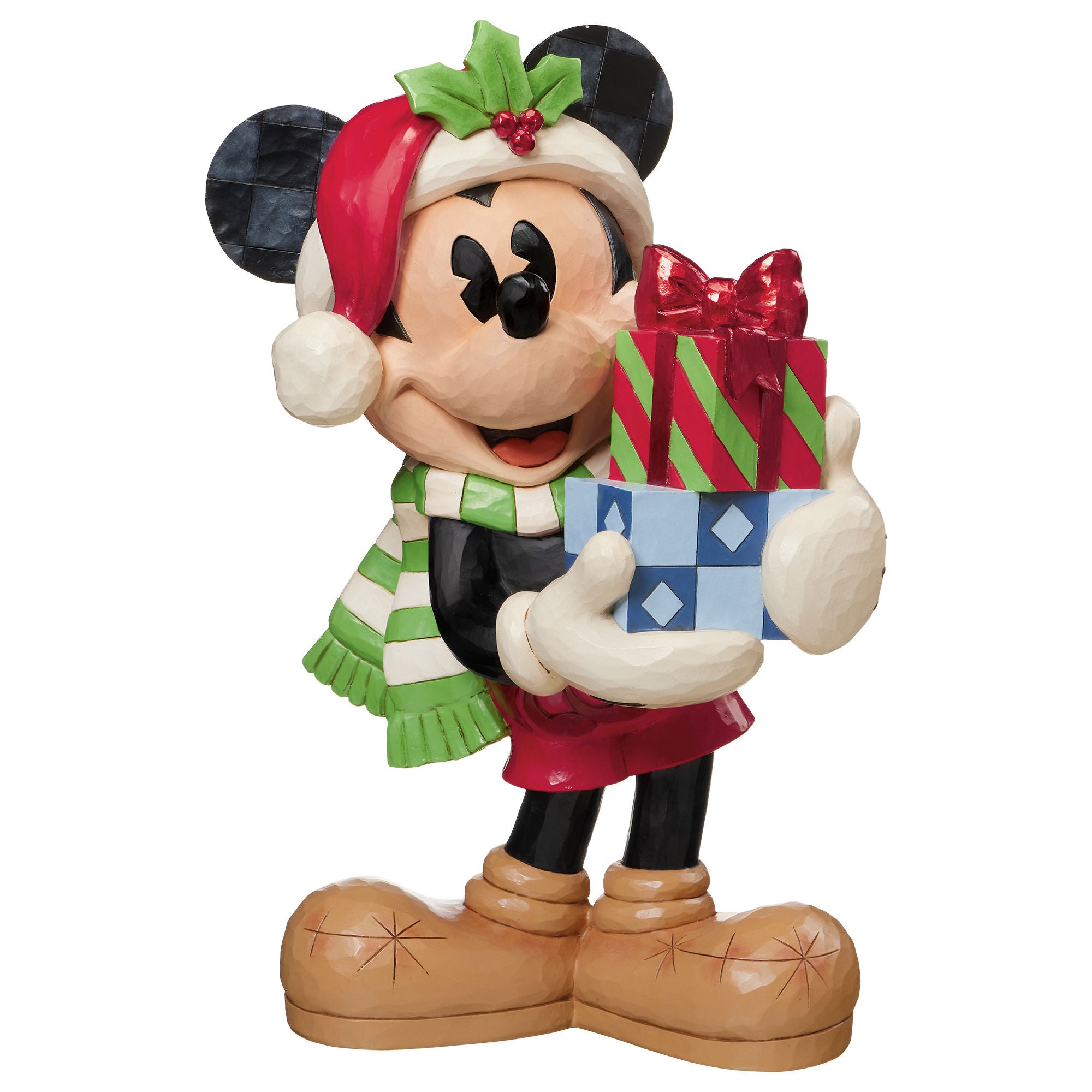Holiday Mickey with Presents Statue 43,82 cm (17,25 in.) | Costco