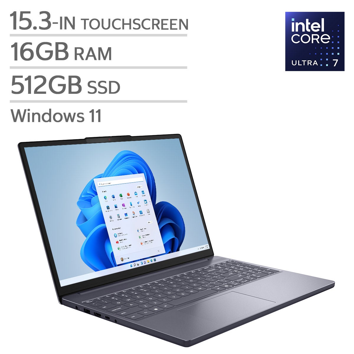 Lenovo IdeaPad Slim 3i AI Copilot+ PC 15.3-in Touchscreen Laptop