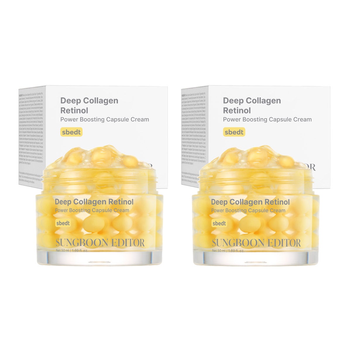 Sungboon Editor Deep Collagen Retinol Power Boosting Capsule Cream, 1.69 — 1.69 floz
