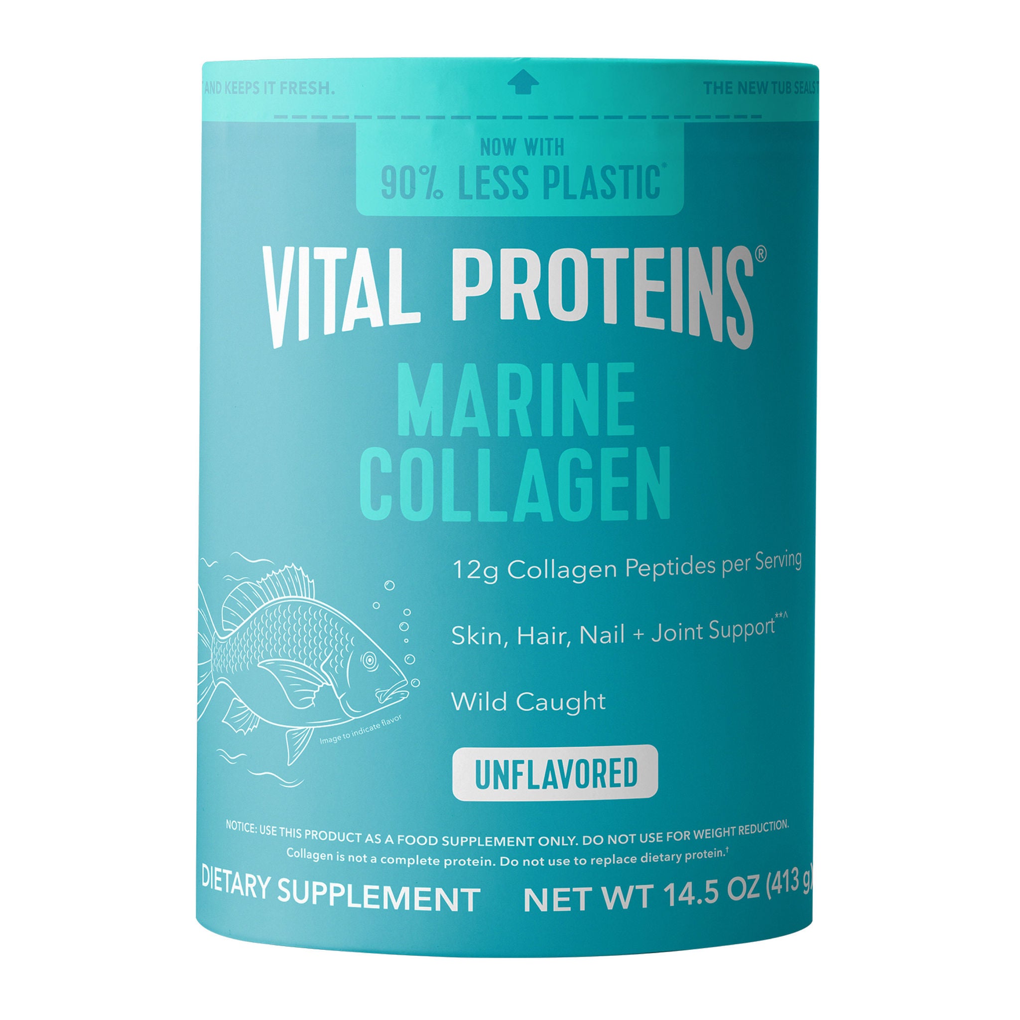 Vital Proteins Marine Collagen, Unflavored, 14.5 oz | Costco