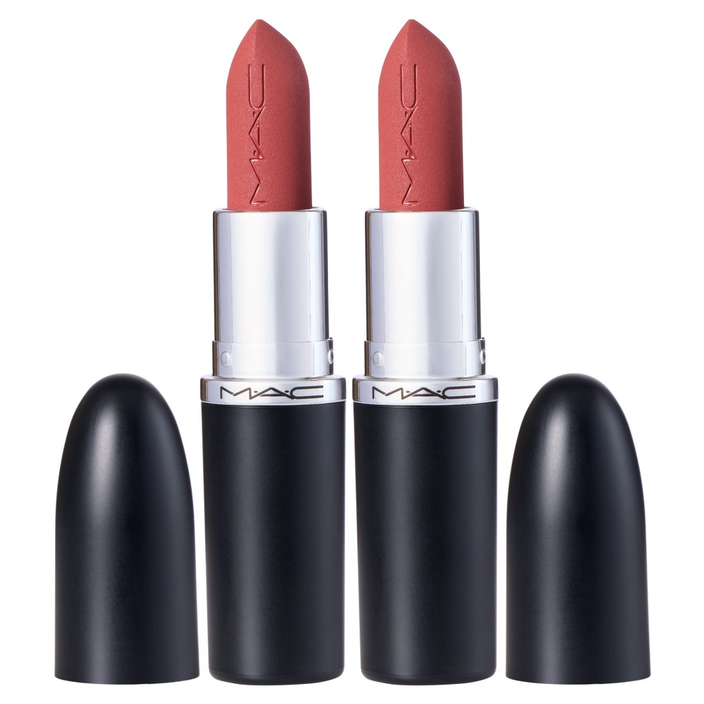 MACO MAC MACximal Silky Matte Lipstick, 666 Sweet Deal, 0.12 oz, 2-pack