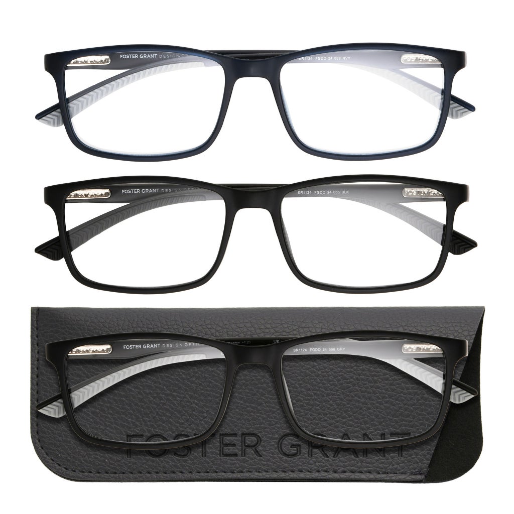 Design Optics by Foster Grant #666 Classic Plastic Rectangle