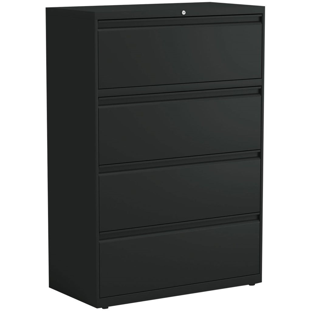 Alera Lateral 4-Drawer File Cabinet, Letter/Legal, 36 in W x 18.63