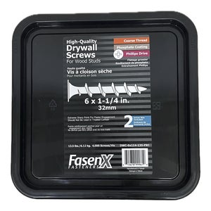 FasenX Premium Screw Drywall Screws No.6, 4000 screws