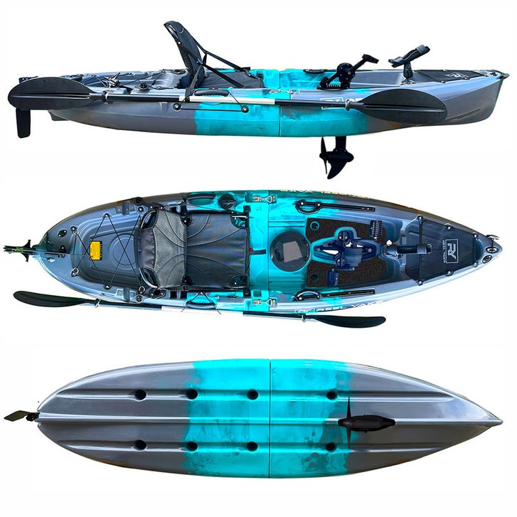 Raptor 9.5ft Fin Drive Modular Fishing Kayak | Costco