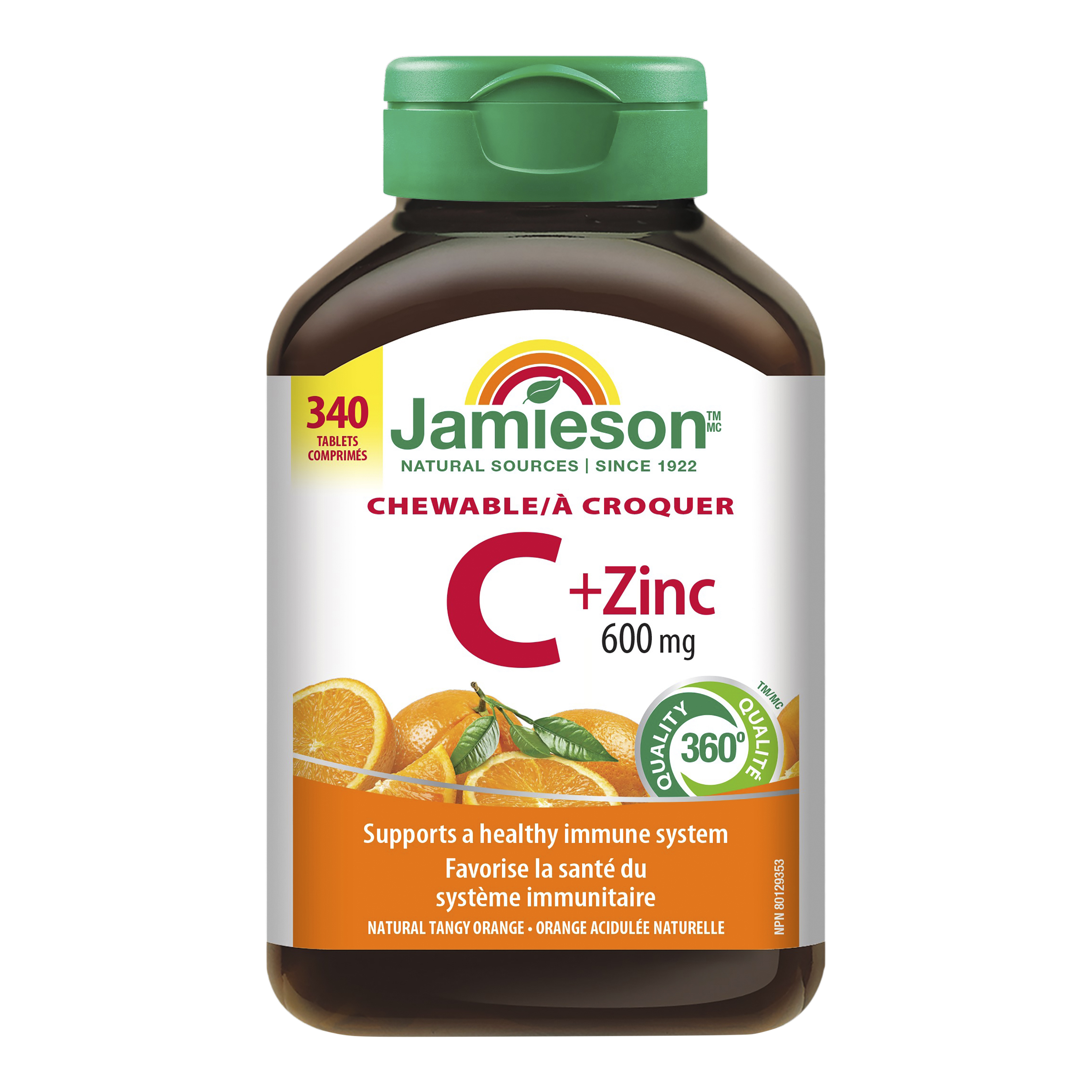 Jamieson vitamin C with zinc