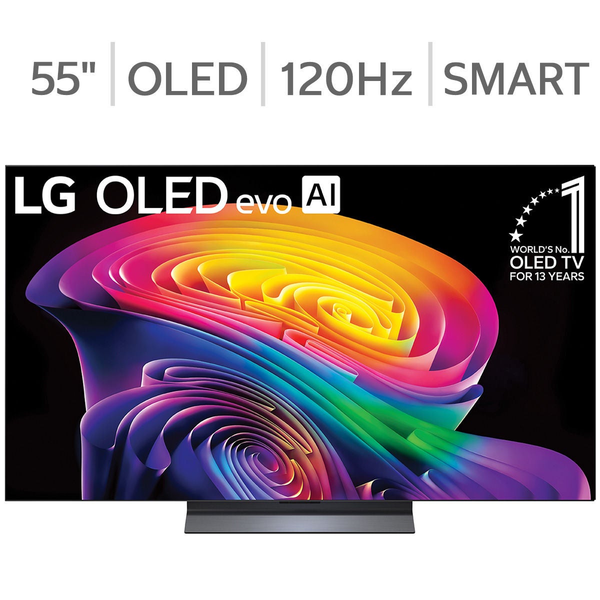 LG 55" Class - OLED evo AI C6 Series - 4K Smart TV - Allstate 3-Year Protection Plan Bundle Included For 5 Years of Total Coverage*