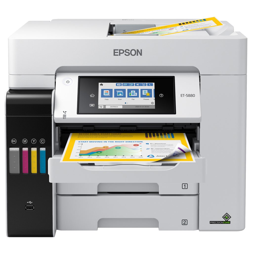 EcoTank Pro ET-5880 All-in-One Cartridge-Free Supertank Printer