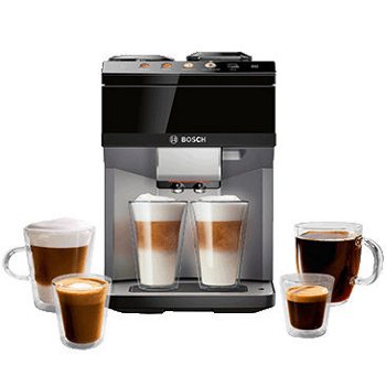 Bosch 500 Series Fully Automatic Espresso and Coffee Machine, Dark Silver