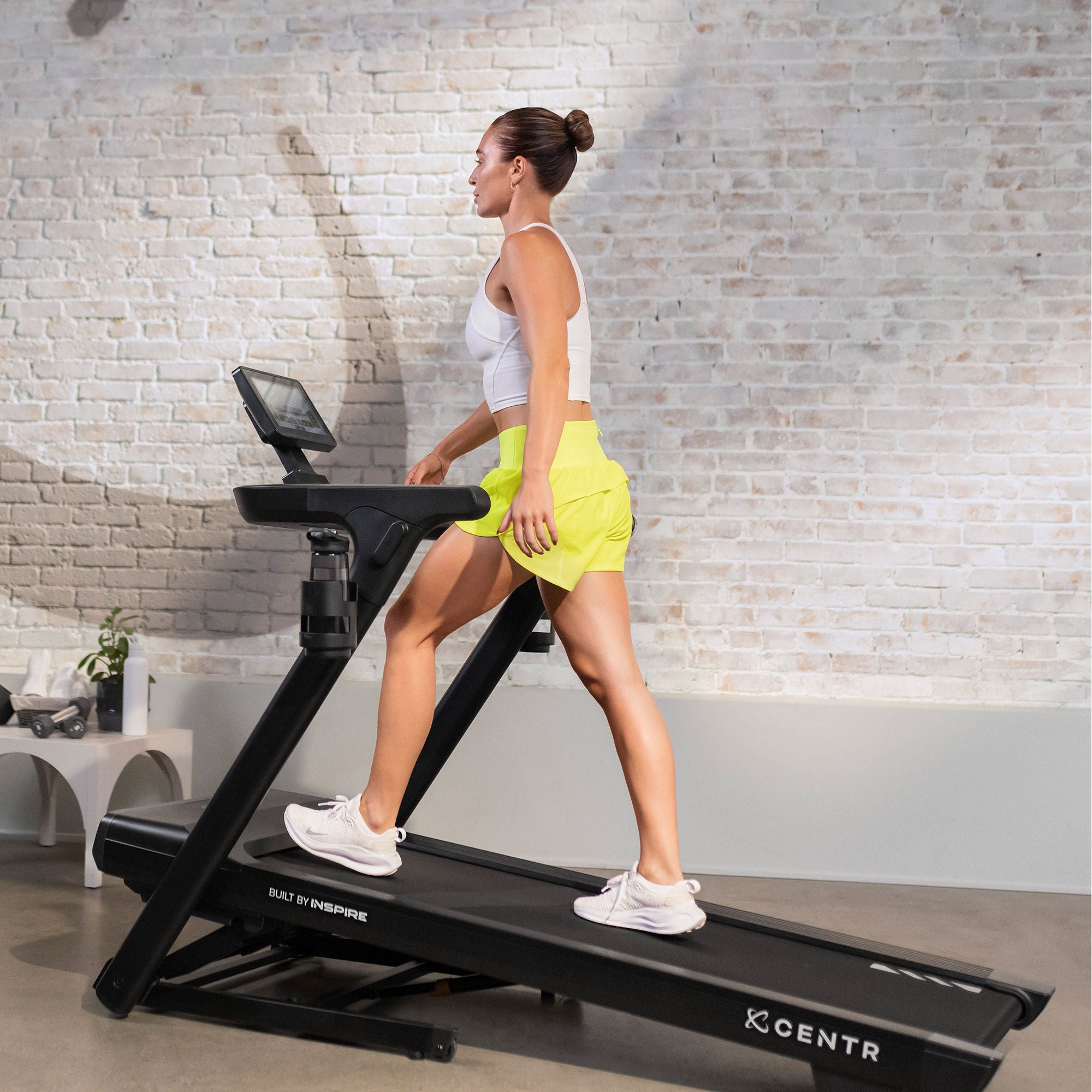 Centr Runr-S Folding Treadmill With 10” Touchscreen, Tool-l…