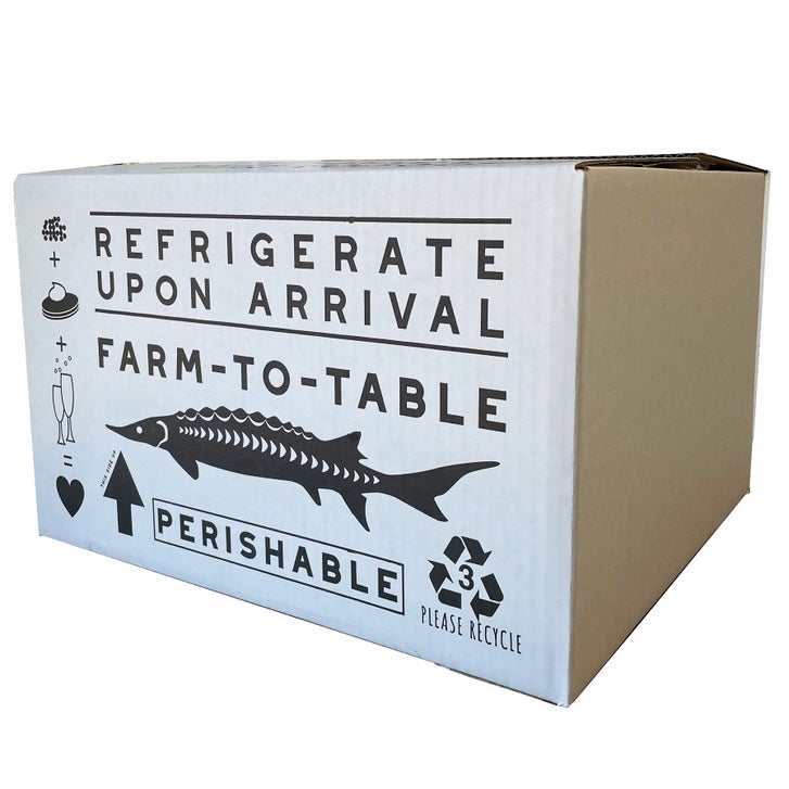 caviar fish box Lovers Gift gift notes are not available Plaza Osetra Kilo Caviar Pack