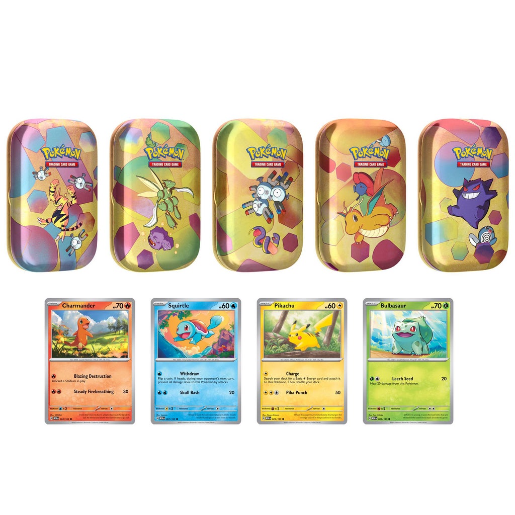 151 mini booster box Pokemon: Scarlet & Violet Tin Display of 10 numbered cards MINI] #3- Sealed JP 151