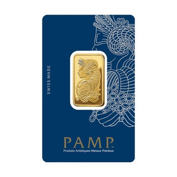 20 Gram Gold Bar PAMP Suisse Lady Fortuna (New In Assay)
