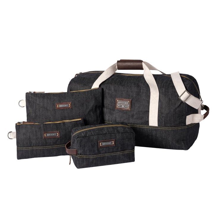 Barebones Neelum 4-piece Duffle Set Denim | Costco