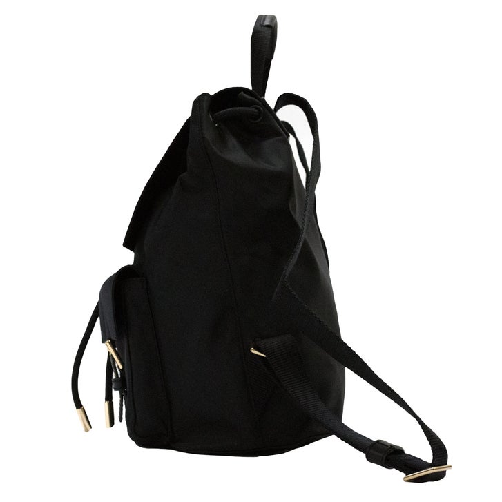 Tory Burch Tidal Nylon Flap Backpack, Black | Costco