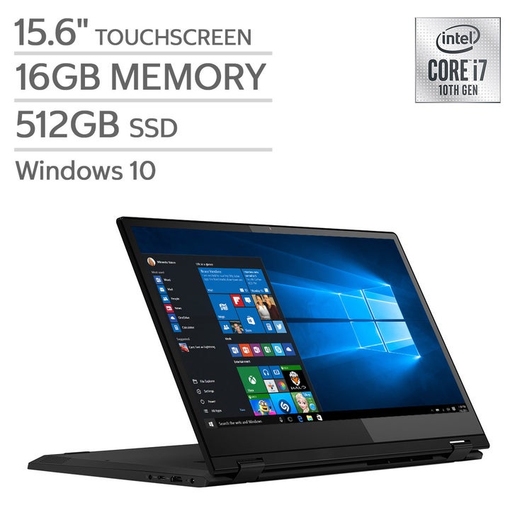 Lenovo Flex 15 Series 2-in-1 Touchscreen Laptop - 10th Gen Intel