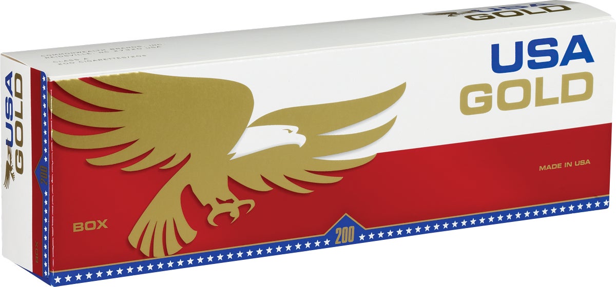 USA GOLD RED KNG BOX