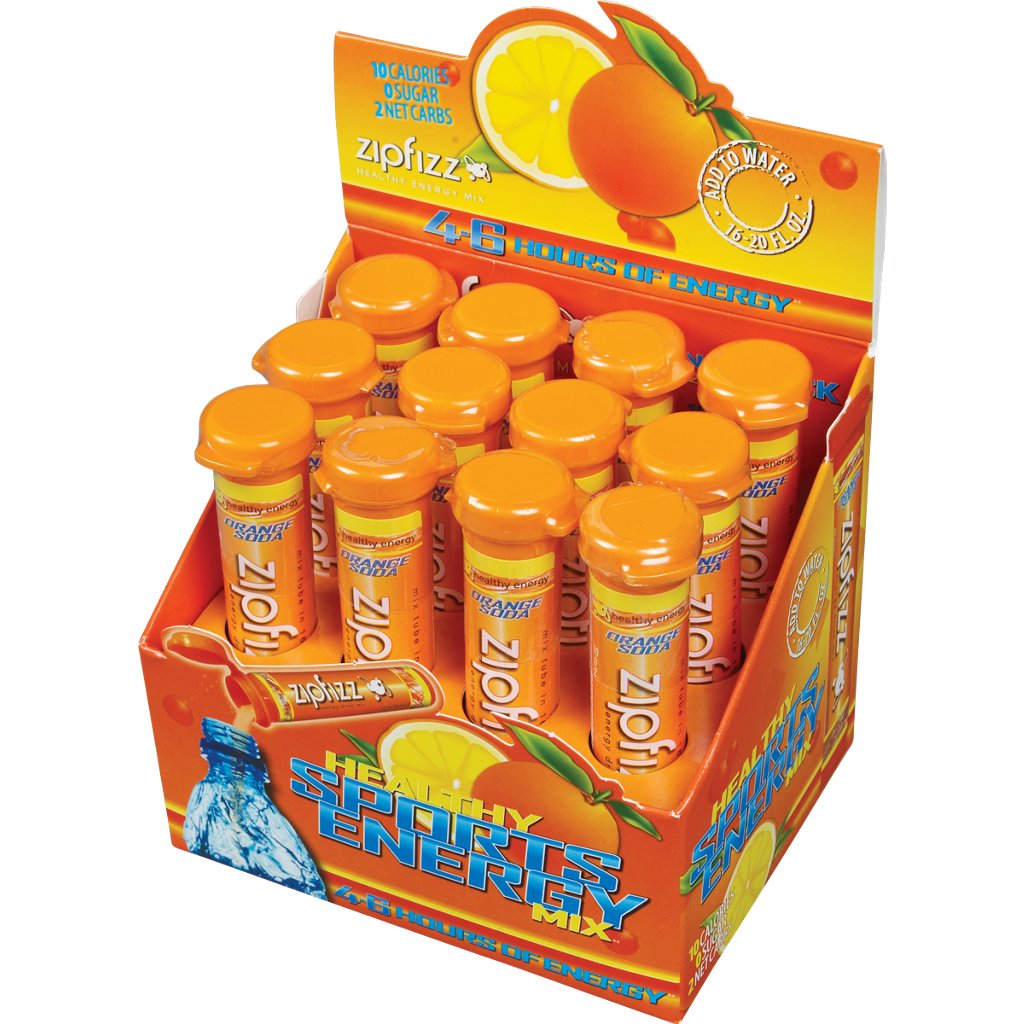 Zipfizz Healthy Sports Energy Drink Mix, Orange Soda, 12 ct | Costco Zipfizz Healthy Sports Energy Drink Mix, Orange Soda, 12 ct | Costco
