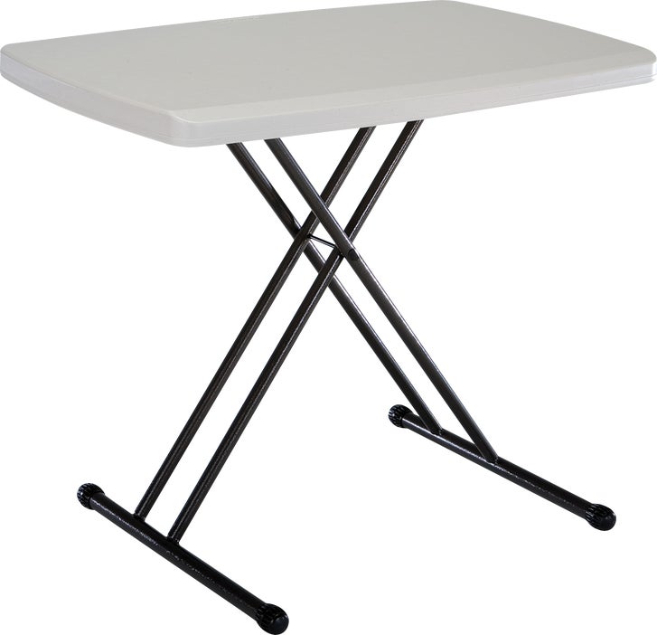 Lifetime Adjustable Height Personal Folding Table, 30