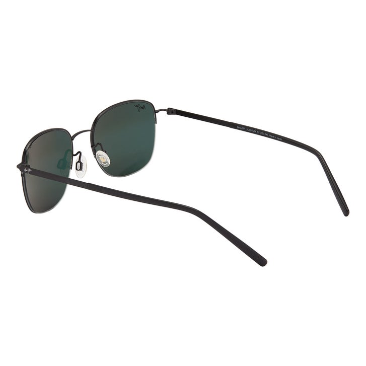 Maui Jim Crater Rim 824-2M Black Matte Neutral Grey Polarized