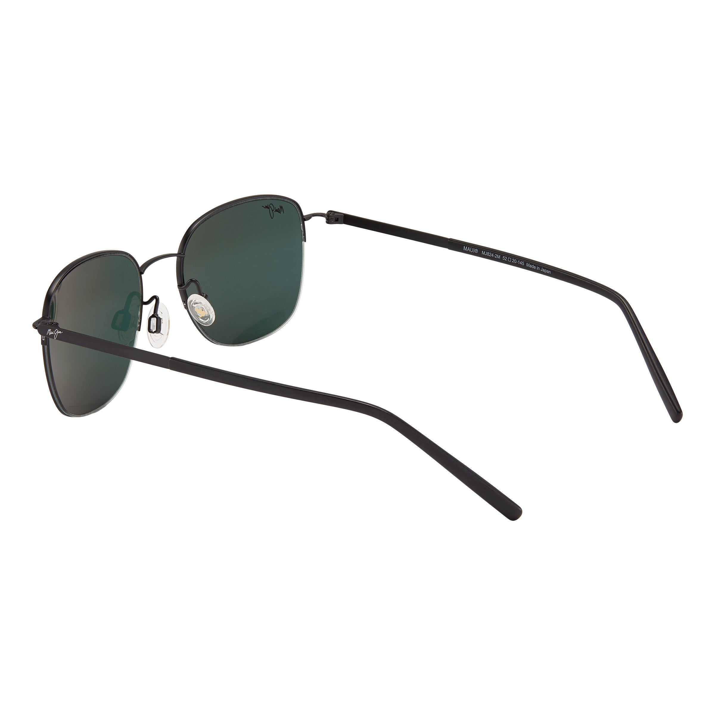 Maui Jim Crater Rim 824-2M Black Matte Neutral Grey Polarized