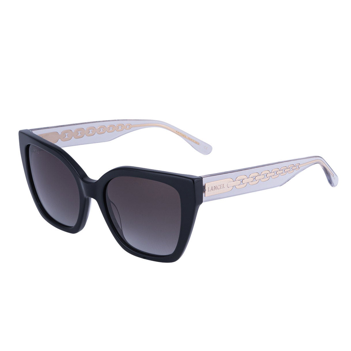 Lancel LA91028 Black Gradient Grey Sunglasses | Costco