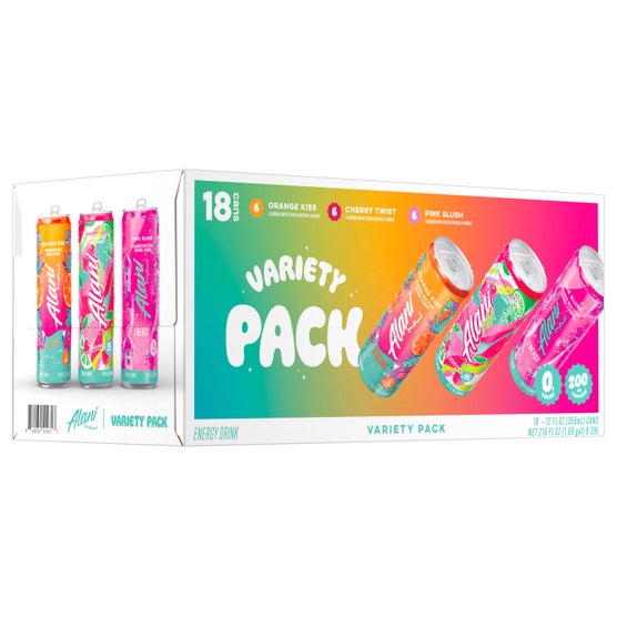 ゴレイヌ Alani Nu Energy Drink, Variety Pack, 12 fl oz, 18-count | Costco