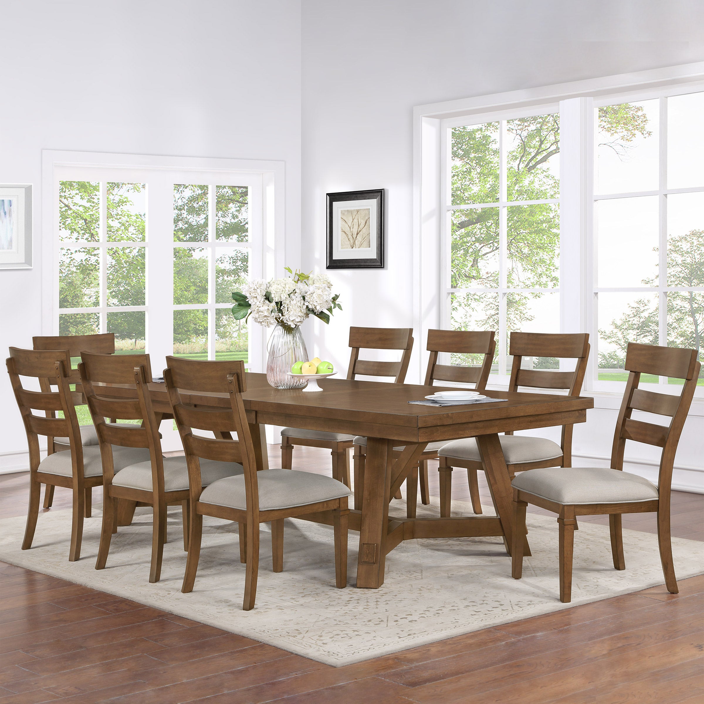 Brantley 9-piece Dining Table Set | Costco