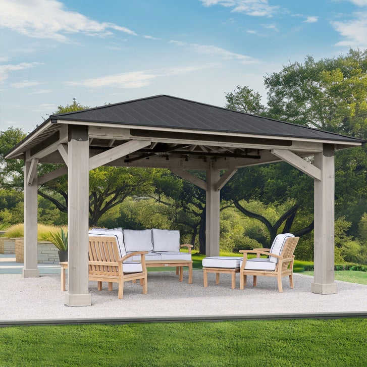 Yardistry 16'X16' Timber Frame Gazebo | Costco