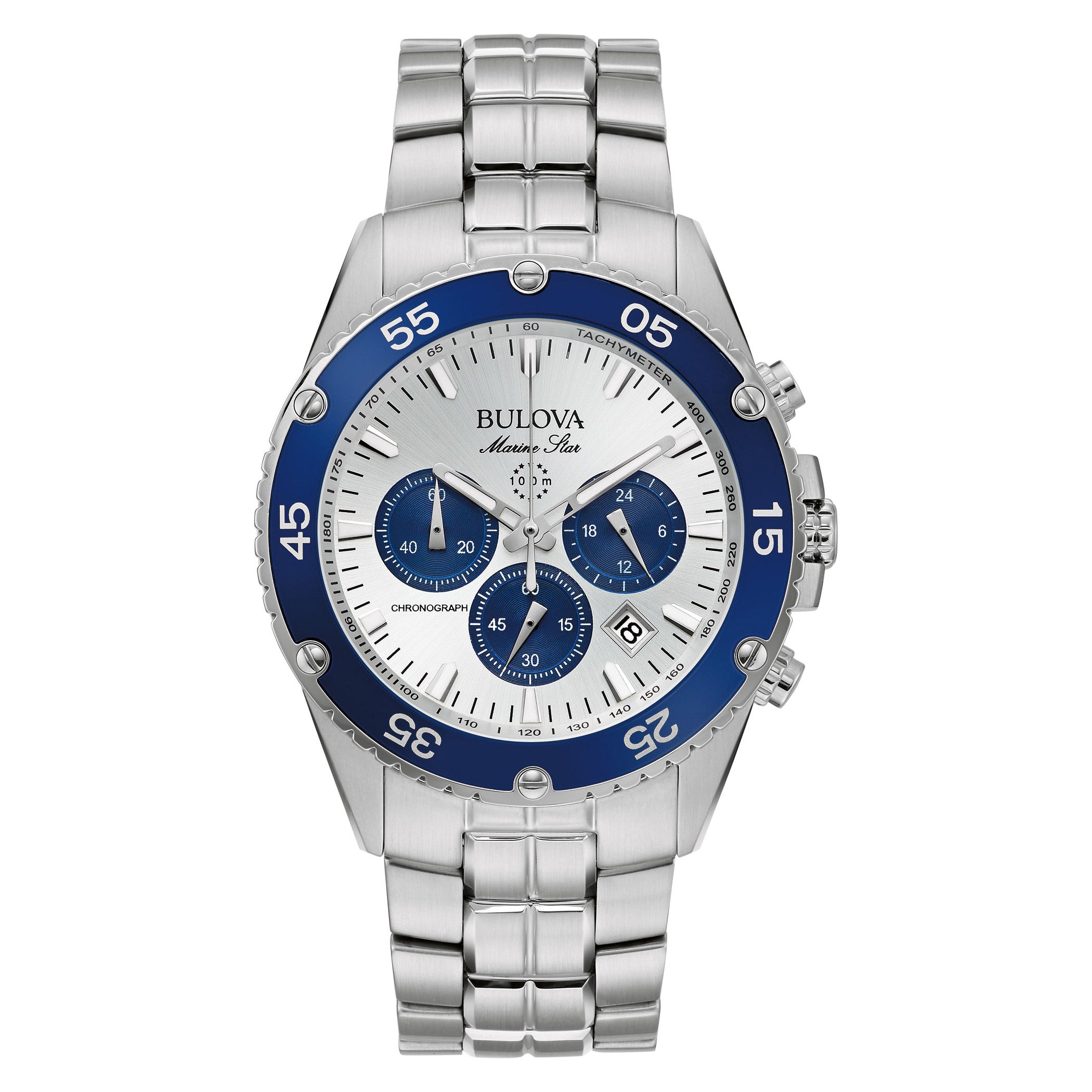 NWT Bulova Marine Star Quartz Men\'s Watch Bulova Men main image 4