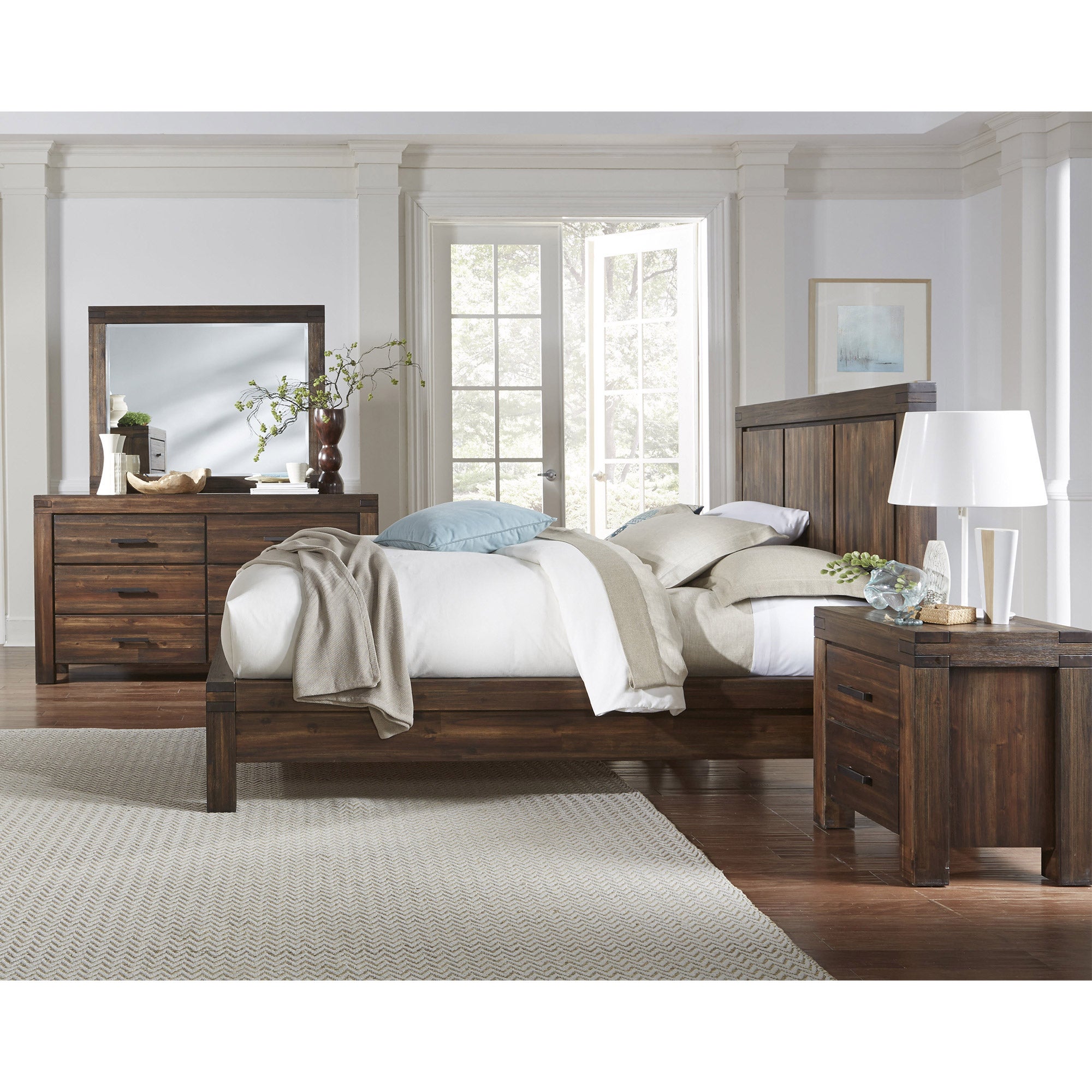 Mellina Queen Bedroom Collection in Brown | Costco