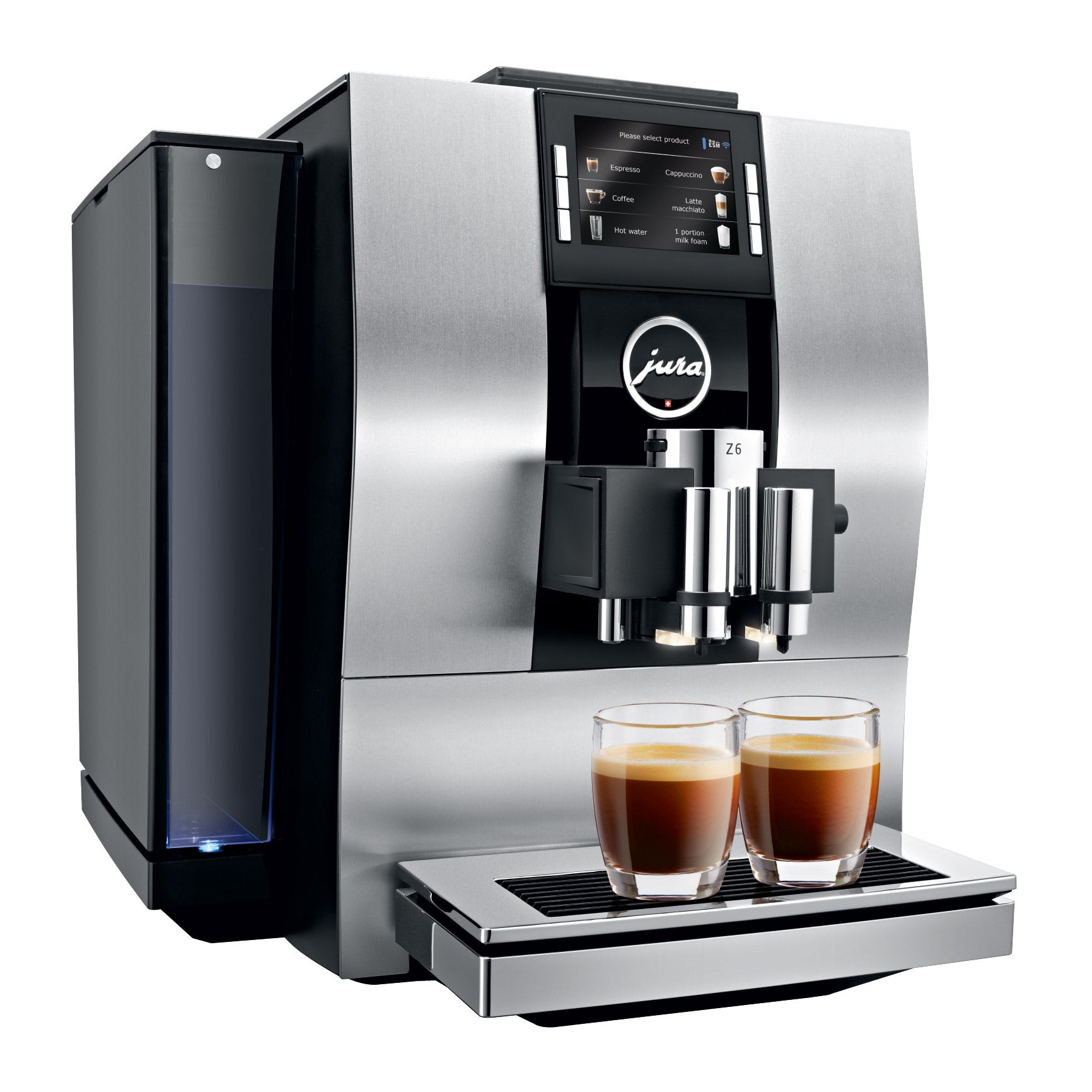 Jura Z6 Automatic Coffee Machine - Aluminum Silver | Costco Jura Z6 Automatic Coffee Machine - Aluminum Silver | Costco