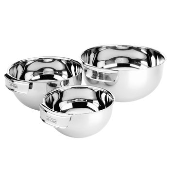 All-Clad Stainless Steel 3 piece Mixing Bowl Set
