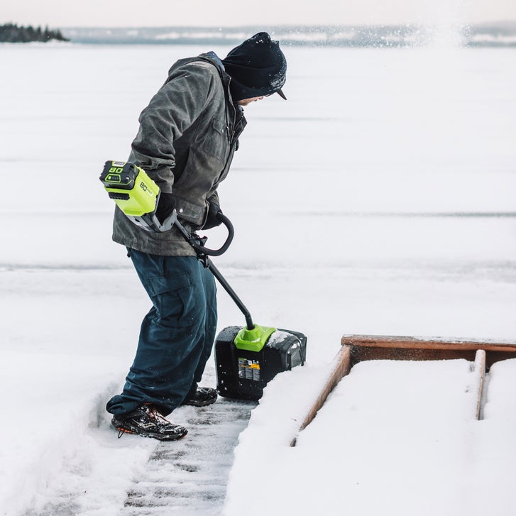 Greenworks 80v Snow Shovel 4ah Battery with Charger | Costco